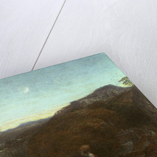 Going Home at Curfew Time by Samuel Palmer