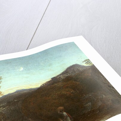 Going Home at Curfew Time by Samuel Palmer