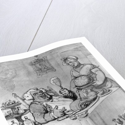 A Good Meal by Thomas Rowlandson