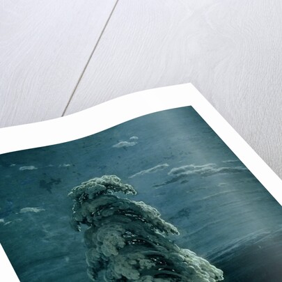 In the Wild North, 1891 by Ivan Ivanovich Shishkin