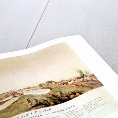 Manitoba, Showing a Hudson Bay Company Trading Station, 1871 by John Simpson