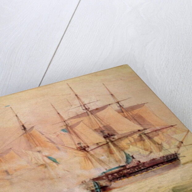 Boarding the 'Chesapeake' by John Christian Schetsky