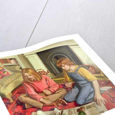 Students of Modelling and Painting by Anonymous Anonymous