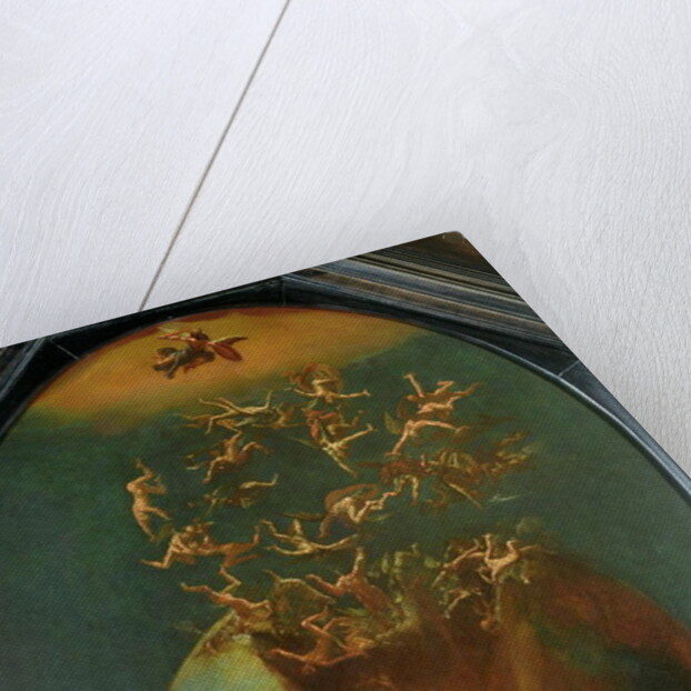 Fall of Satan and the Rebel Angels from Heaven by Jakob Isaaksz Swanenburgh