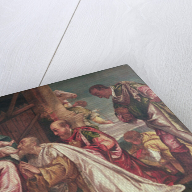 Adoration of the Magi by Francesco Montemezzano