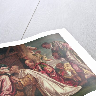 Adoration of the Magi by Francesco Montemezzano