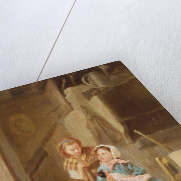 Dressing the Dolly by Joseph-Athanase Aufray