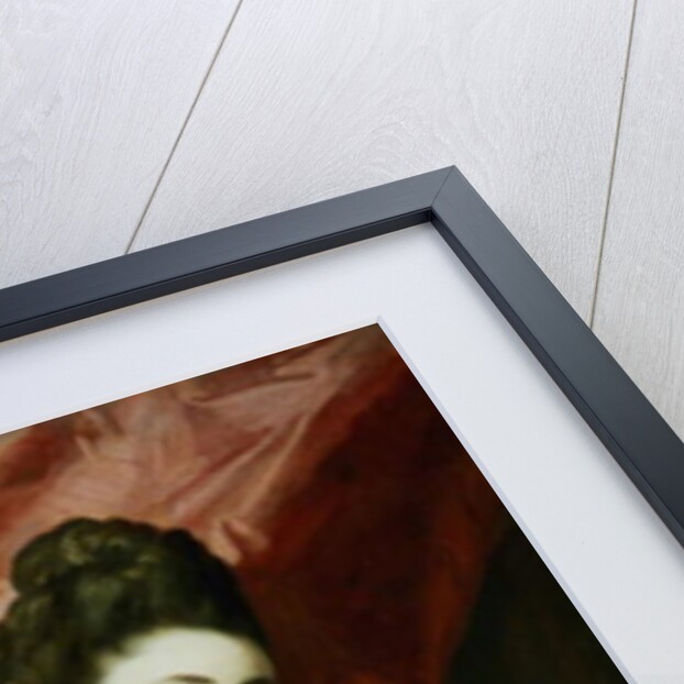 Portrait of a Lady with a Statuette of Cupid by Francis Cotes