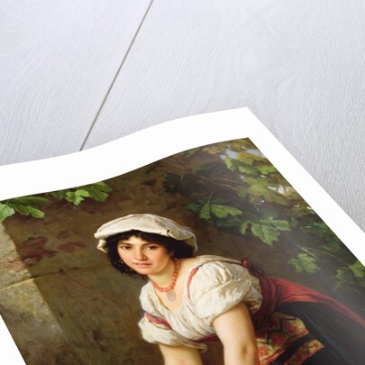 Washing at the Well, 1896 by Horace Henry Cauty