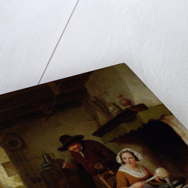 Pancake Day, 1845 by Basile de Loose