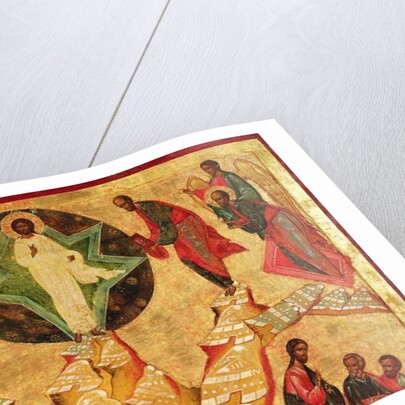 Detail from the Transfiguration by Russian School