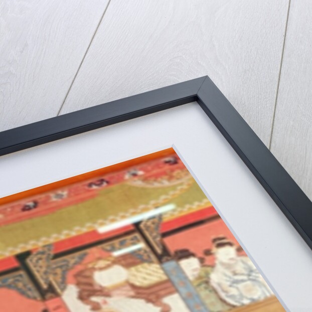 Embroidered hanging 'Coming of Age', Chinese, 18th century by Anonymous