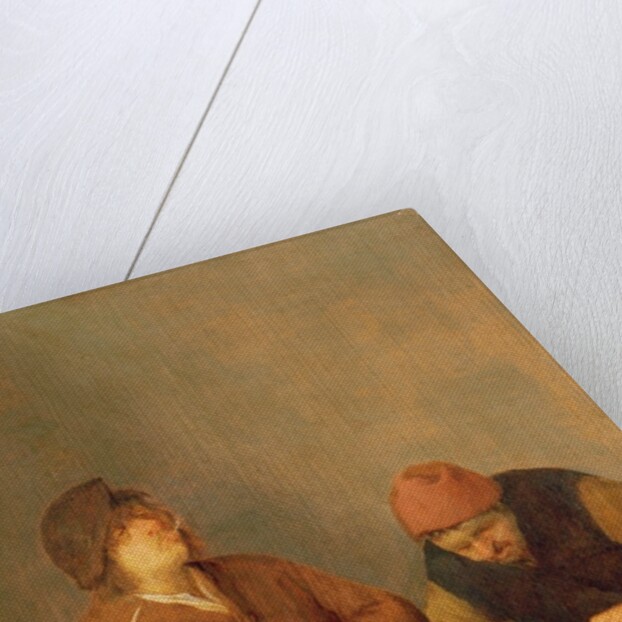 Two Smokers in an Interior, 1643 by Adriaen Jansz. van Ostade