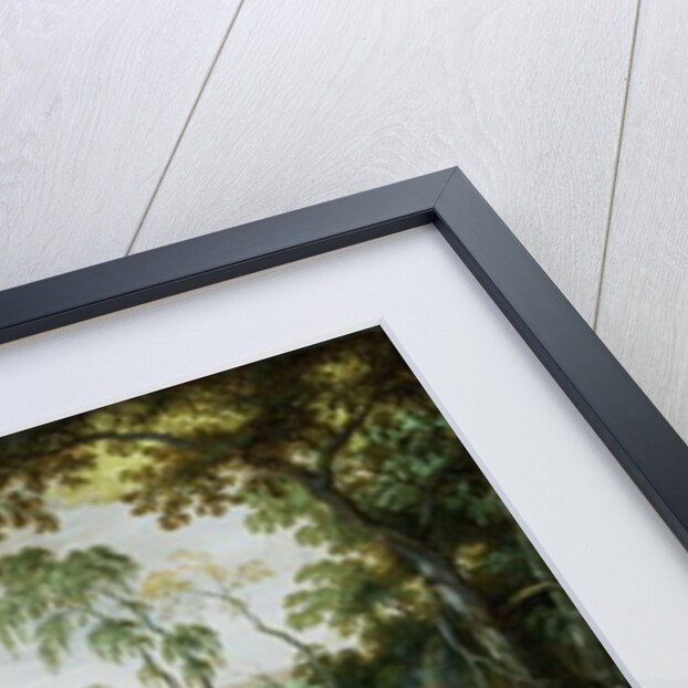 A Cavalry Column Ambushed on a Woodland path by Sebastian Vrancx