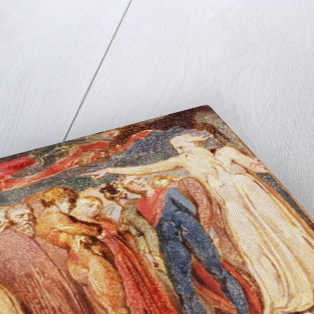 Joseph of Arimathea preaching to the inhabitants of Britain by William Blake