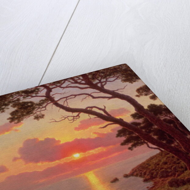 Calme de Soir, Cote d'Azur by Ivan Fedorovich Choultse