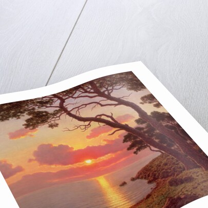 Calme de Soir, Cote d'Azur by Ivan Fedorovich Choultse