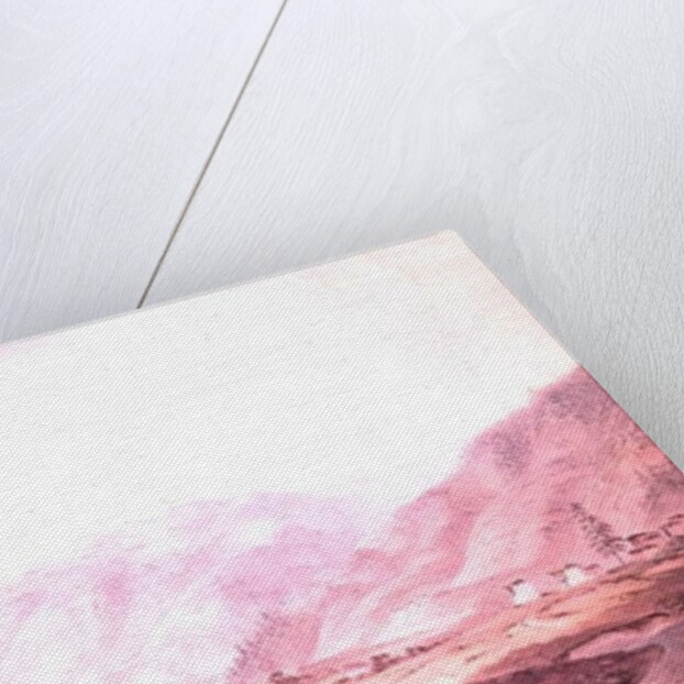 Mountain Scene near Thimphu, Bhutan, 1783, by Samuel Davis