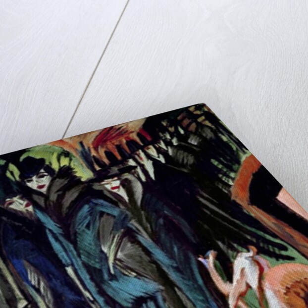 Friedrichstrasse, 1914 by Ernst Ludwig Kirchner