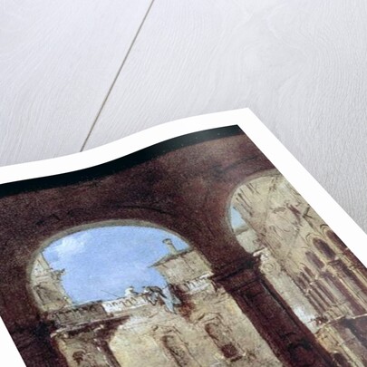 Architectural Capriccio, c.1770 by Francesco Guardi