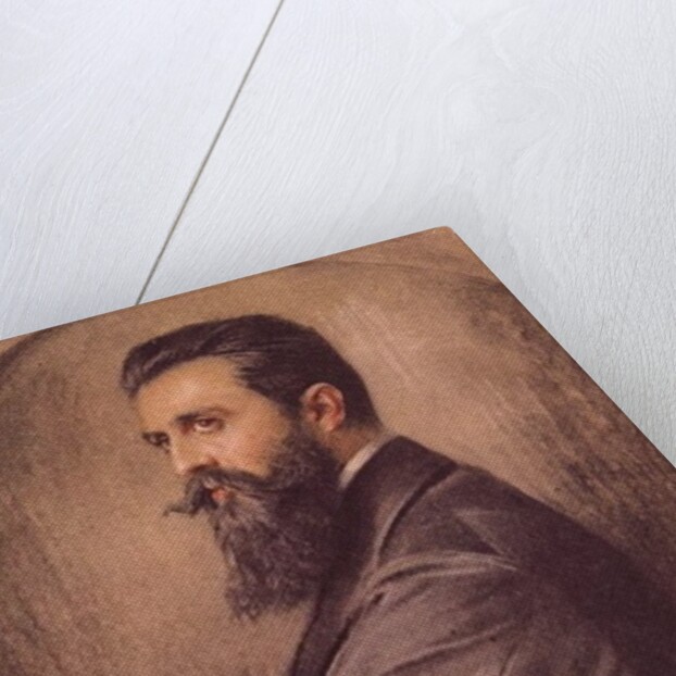 Portrait of Theodor Hertzl by Anonymous Anonymous