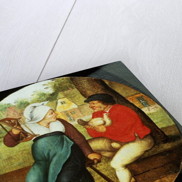 A Flemish Proverb by Pieter the Younger Brueghel