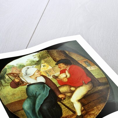 A Flemish Proverb by Pieter the Younger Brueghel