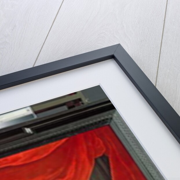 Portrait of a Lady, standing three-quarter length, holding a fan by Jacob or Jacques van Loo