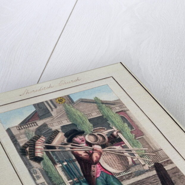 Hair Brooms, Shoreditch Church by William Marshall Craig