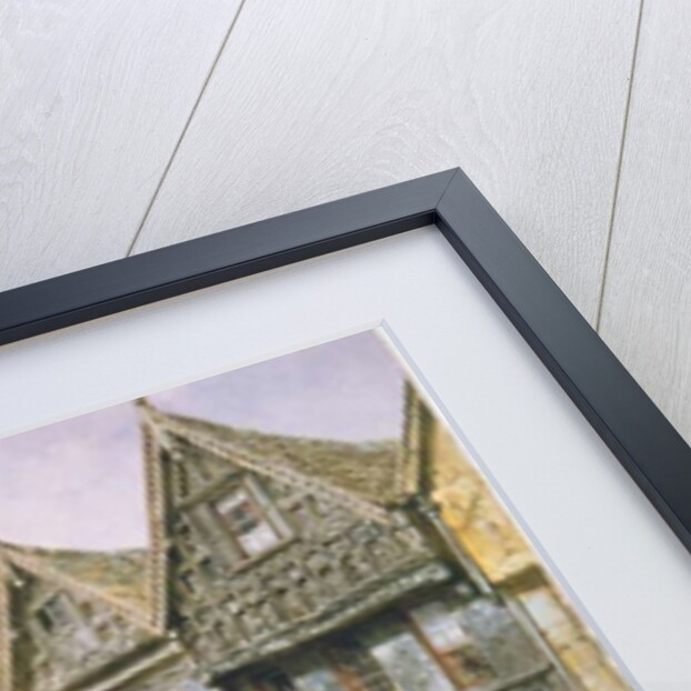 Watergate Street, looking towards Eastgate, Chester, c.1870 by Louise Ingram Rayner