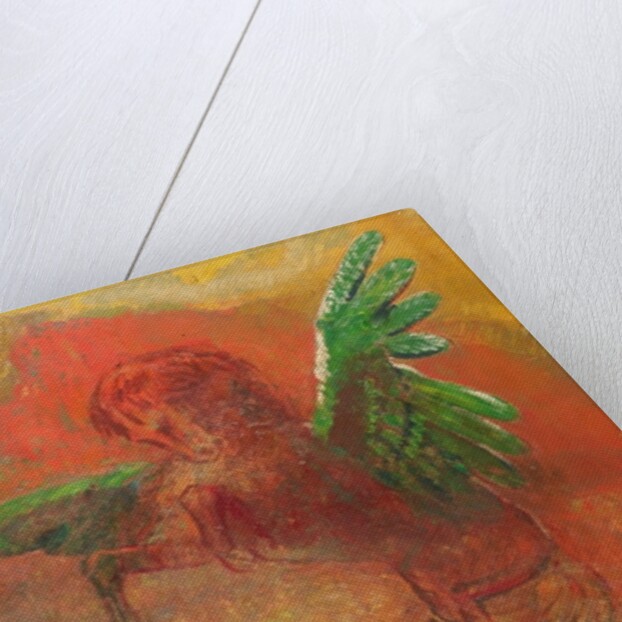 Pegasus and the hydra, c.1907 by Odilon Redon