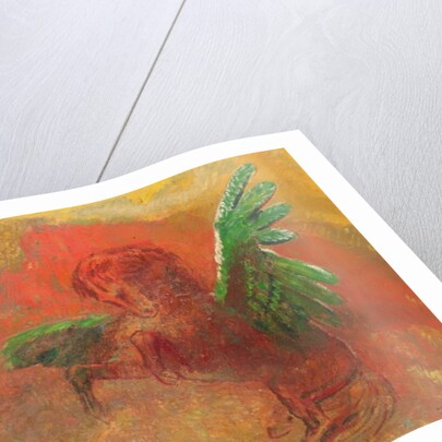 Pegasus and the hydra, c.1907 by Odilon Redon
