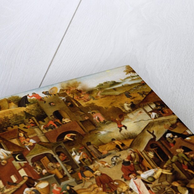 Netherlandish Proverbs, 1559 by Pieter The Elder Brueghel