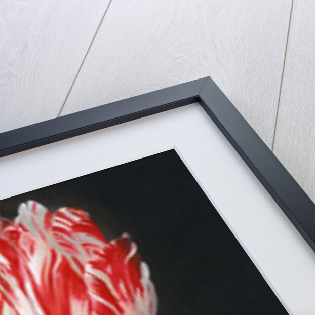 Flowers in a glass vase by Daniel Seghers