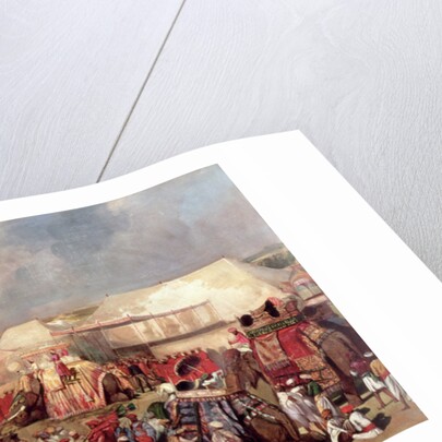 Native Princes Arriving in Camp for the Imperial Assemblage at Delhi, 1877 by George Landseer