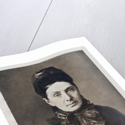 Portrait of Isabella Bird Bishop, 1881 by English Photographer