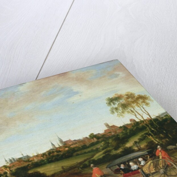 The Dutch Envoy Adriaan Pauw arriving at Munster, 1648 by Gerard ter Borch or Terborch