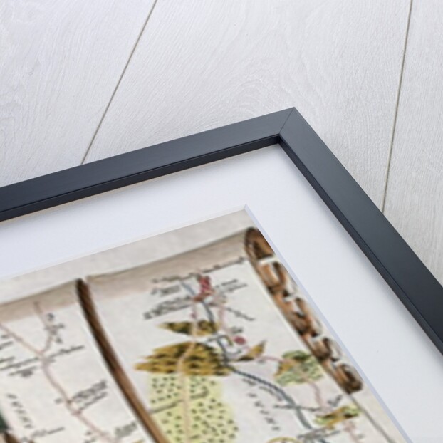 Road from London to Bristol, from John Ogilby's 'Britannia' by John Ogilby