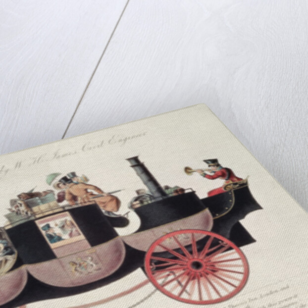 Patent Steam Carriage, 1828 by Anonymous
