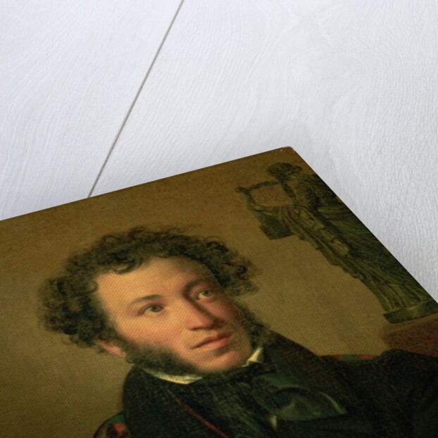 Portrait of Alexander Pushkin, 1827 by Orest Adamovich Kiprensky