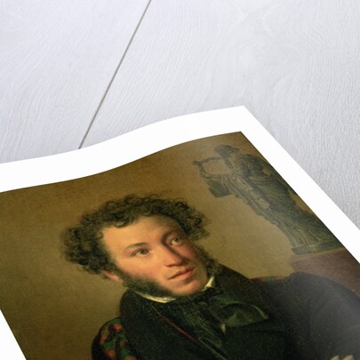 Portrait of Alexander Pushkin, 1827 by Orest Adamovich Kiprensky
