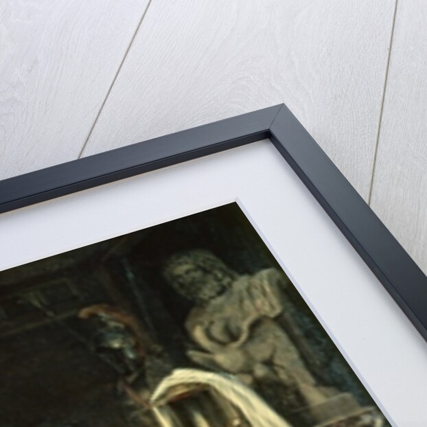 King Priam begging Achilles for the return of Hector's body, 1824 by Aleksandr Andreevich Ivanov