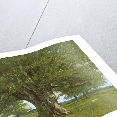 The Flagey Oak Tree, 1864 by Gustave Courbet