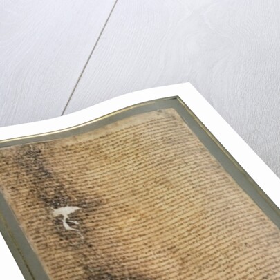 Magna Carta, the final version issued in 1225 by King Henry III by English School