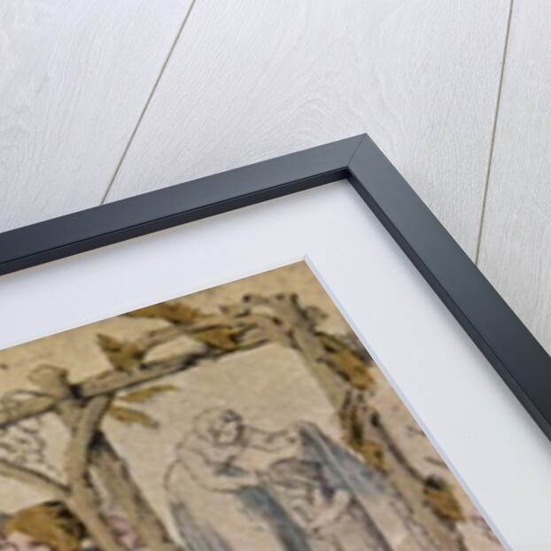 Christmas Card, example of the first known Christmas card being used, 1843 by John Callcott Horsley