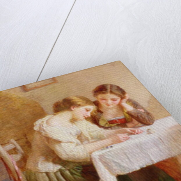 The Love Letter, 1871 by Henry Le Jeune