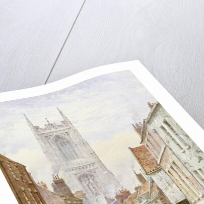 A View of Irongate, Derby by Louise Ingram Rayner