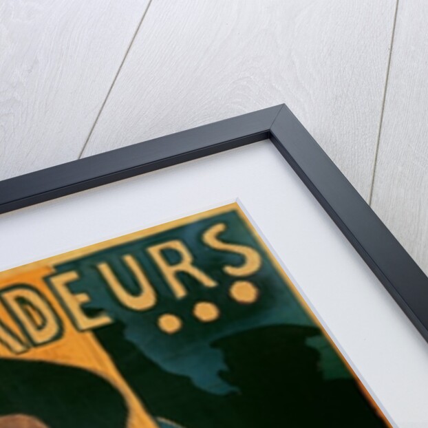 Ambassadeurs: Aristide Bruant, 1892 by Henri de Toulouse-Lautrec