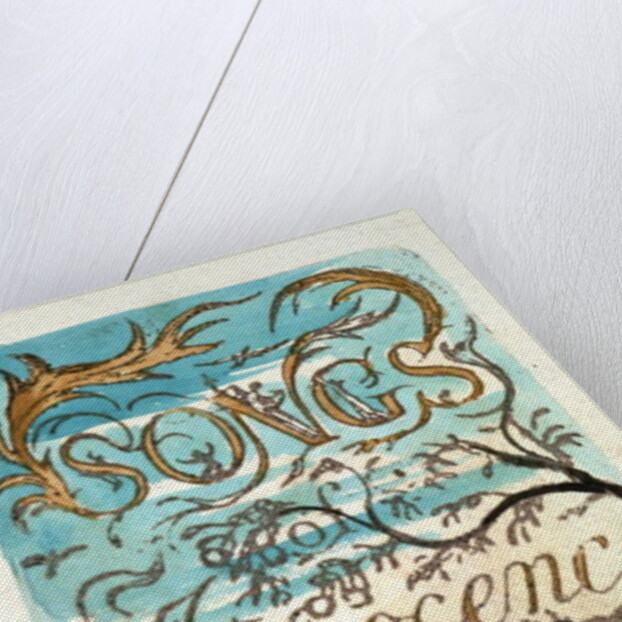 Songs of Innocence, title page by William Blake