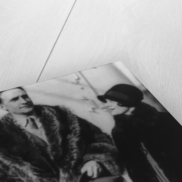 Leon Hartt, Marcel Duchamp, and Mrs. Hartt by Anonymous